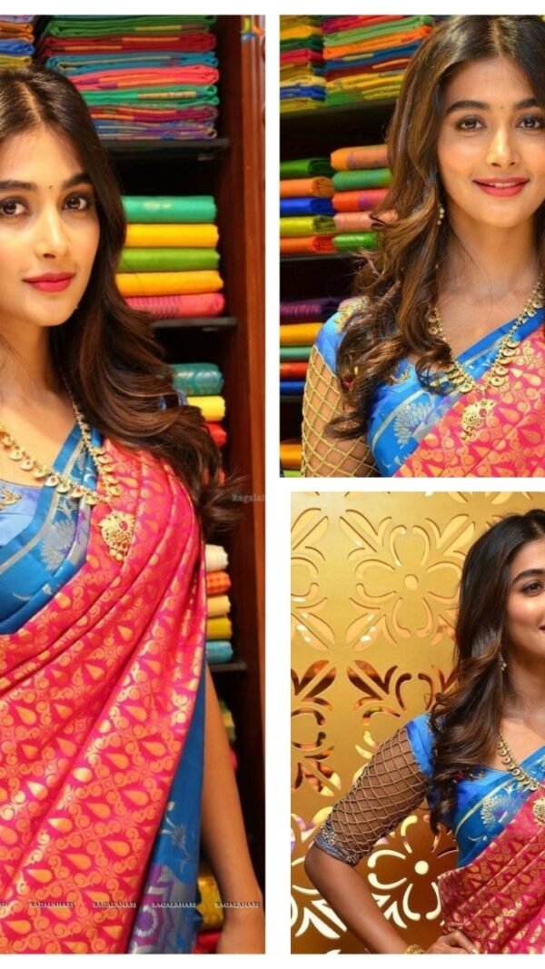 Exclusive Soft Lichi Silk Designer Saree 01