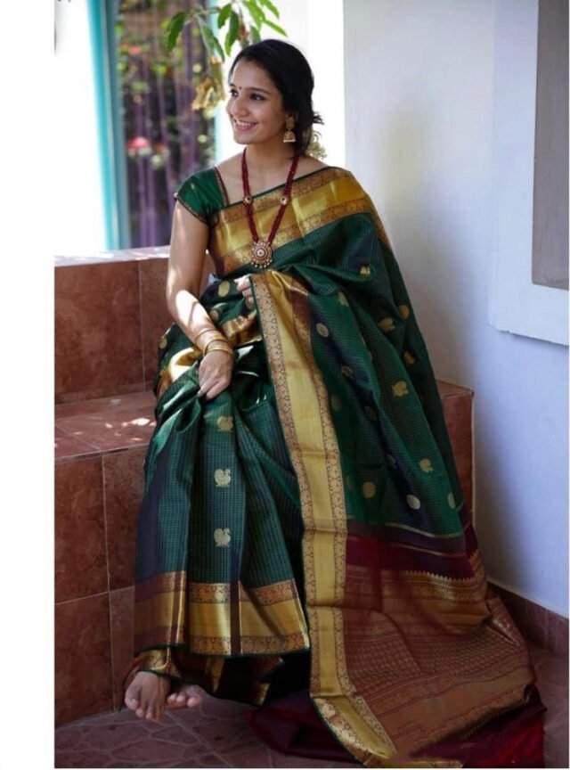 Designer Kanjivaram Silk Saree 01