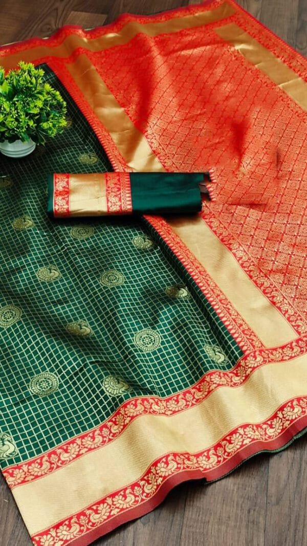 Designer Kanjivaram Silk Saree 01