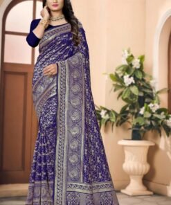 Banarasi Weaving Soft Silk Saree 01