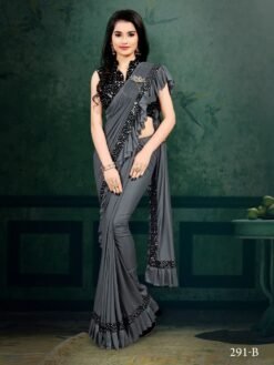 Traditional Look Designer Silk Lycra Saree 02