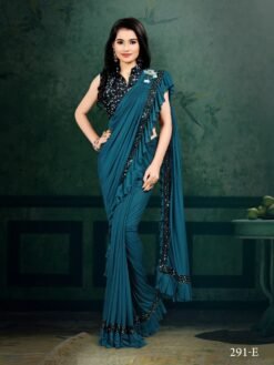 Traditional Look Designer Silk Lycra Saree 05