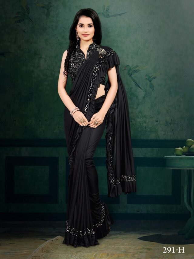 Traditional Look Designer Silk Lycra Saree 08