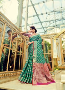 Soft Zari Weaving Saree Traditional Collection 01