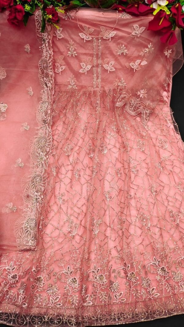 New Latest Designer Dresses with Stone Work 03