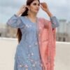 New Pakistani Design with Embroidery Work Suits