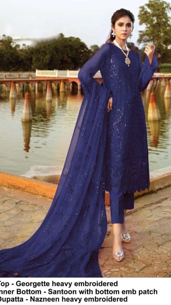 New Pakistani Georgette Salwar Kameez 01