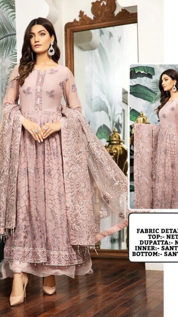 New Latest Designer Dresses with Stone Work 01