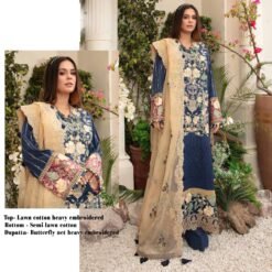 Pakistani Lawn Cotton Heavy Embroidered Suits 03