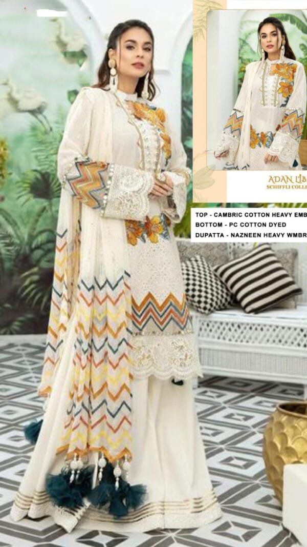 Pure Cambric Cotton Pakistani Suits Online 01