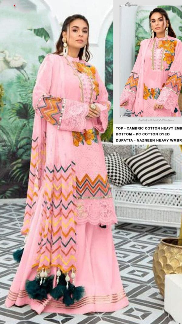 Pure Cambric Cotton Pakistani Suits Online 03
