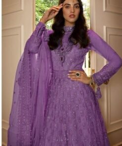 Latest Pakistani Suits with Mirror Work and Embroidery 04