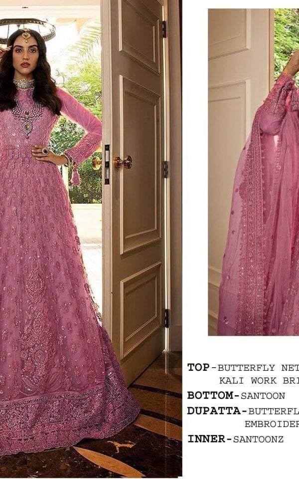 Latest Pakistani Suits with Mirror Work and Embroidery 05