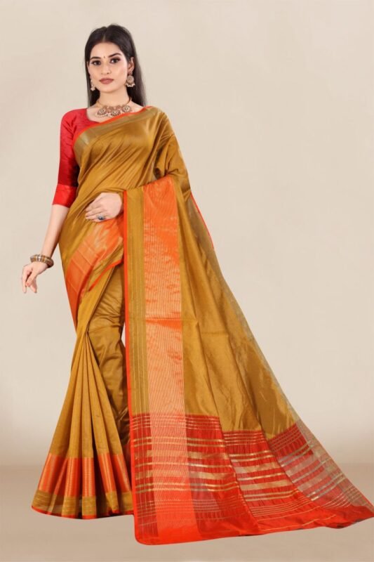 SIZZLER BY LIFESTYLE CHANDERI SILK EVERY DAY WEAR TRADITIONAL SAREES -  textiledeal.in