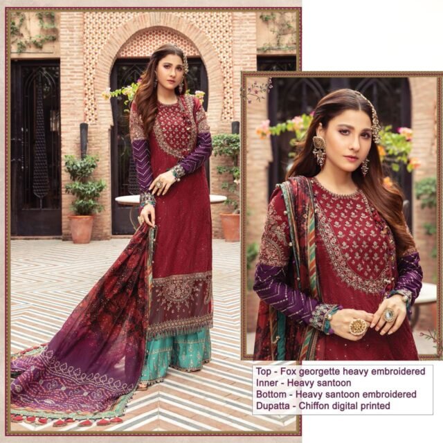 New Exclusive Embroidered Design Pakistani Suits 01