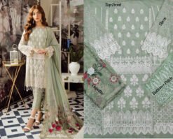 Georgette Embroidery and Sequence Work Pakistani Suits 01