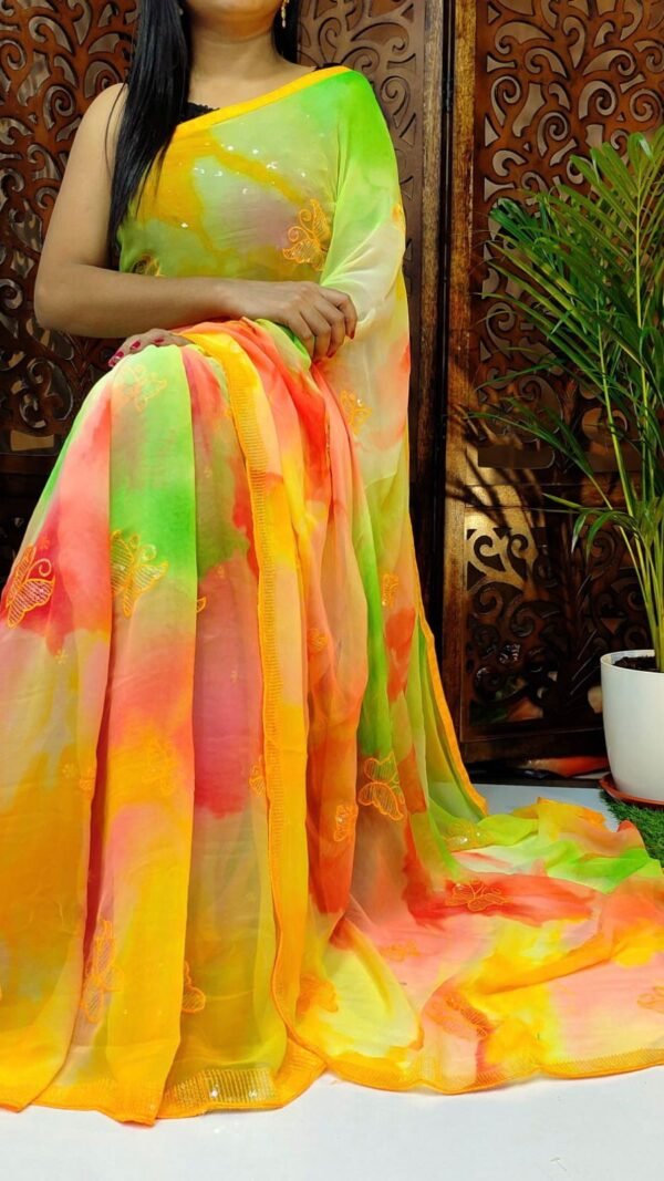 New Designer Collection Cut Work Sarees 02