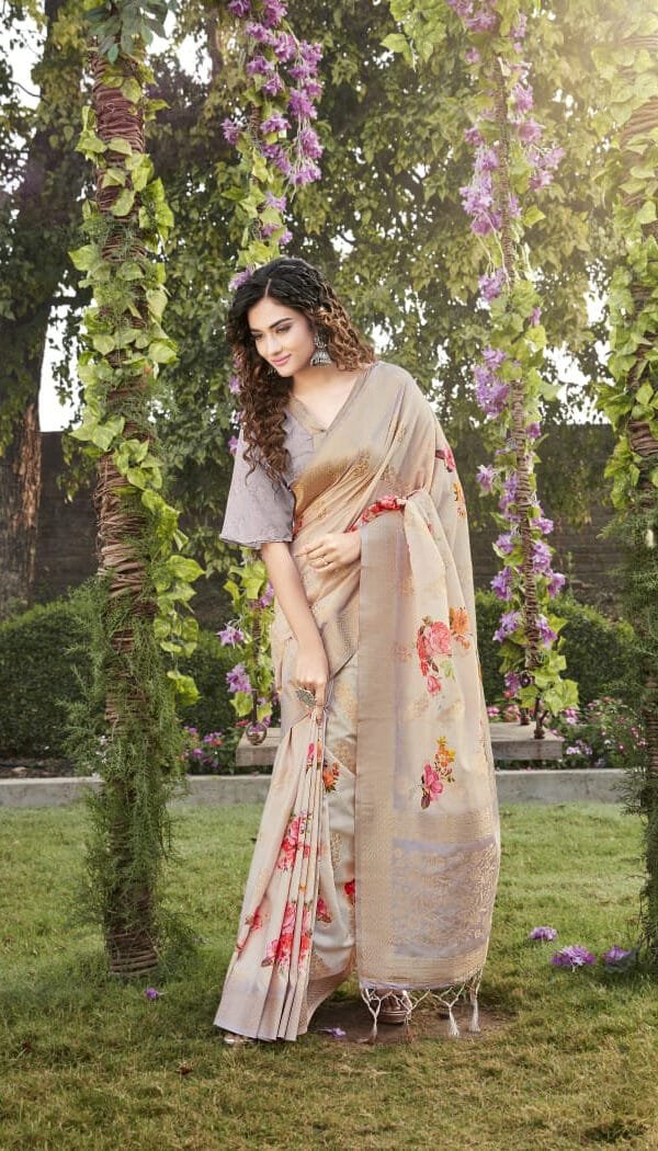 New Traditional Silk Weaving Saree 01