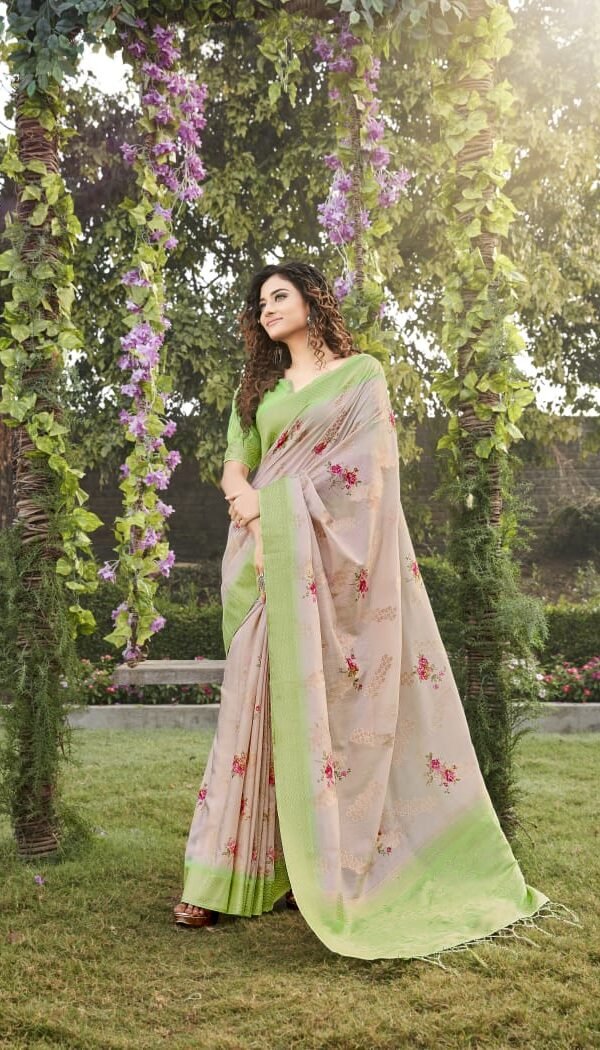 New Traditional Silk Weaving Saree 06