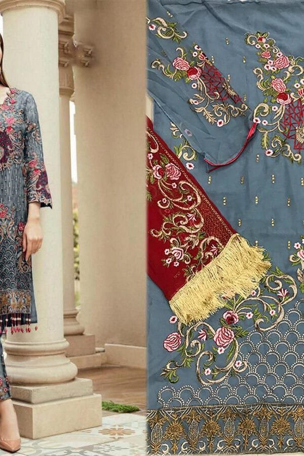 Latest Heavy Georgette Pakistani Suits 01