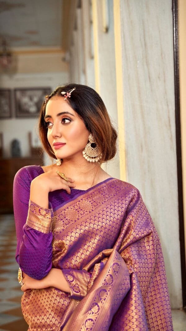 Pure Soft Handloom Weaving Silk Saree Online 01