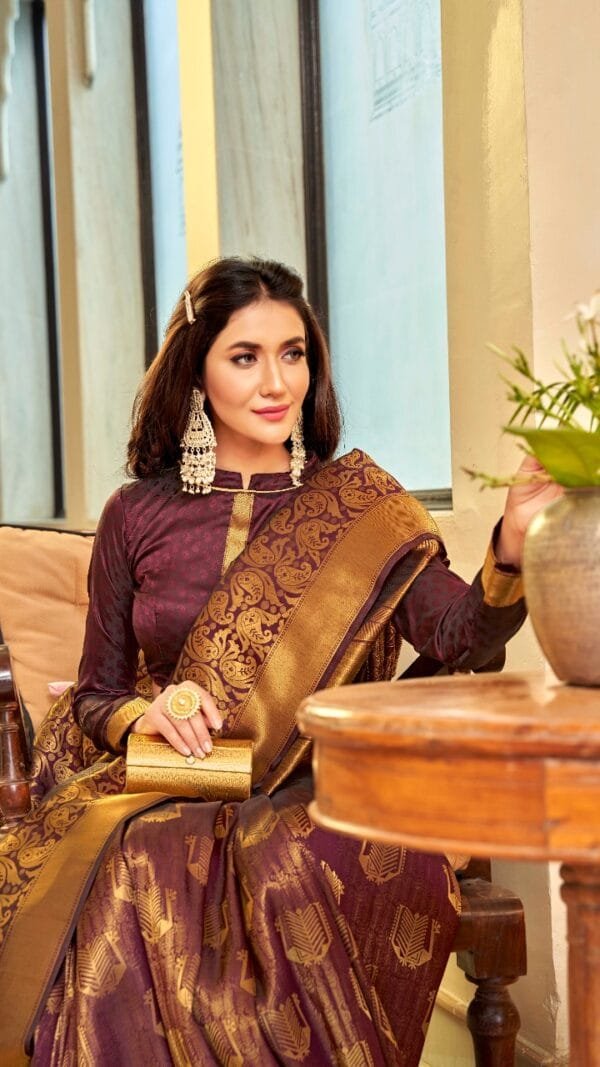 Pure Soft Handloom Weaving Silk Saree Online 03