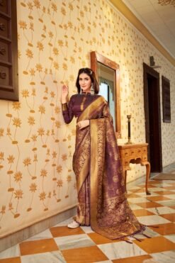 Pure Soft Handloom Weaving Silk Saree Online 03