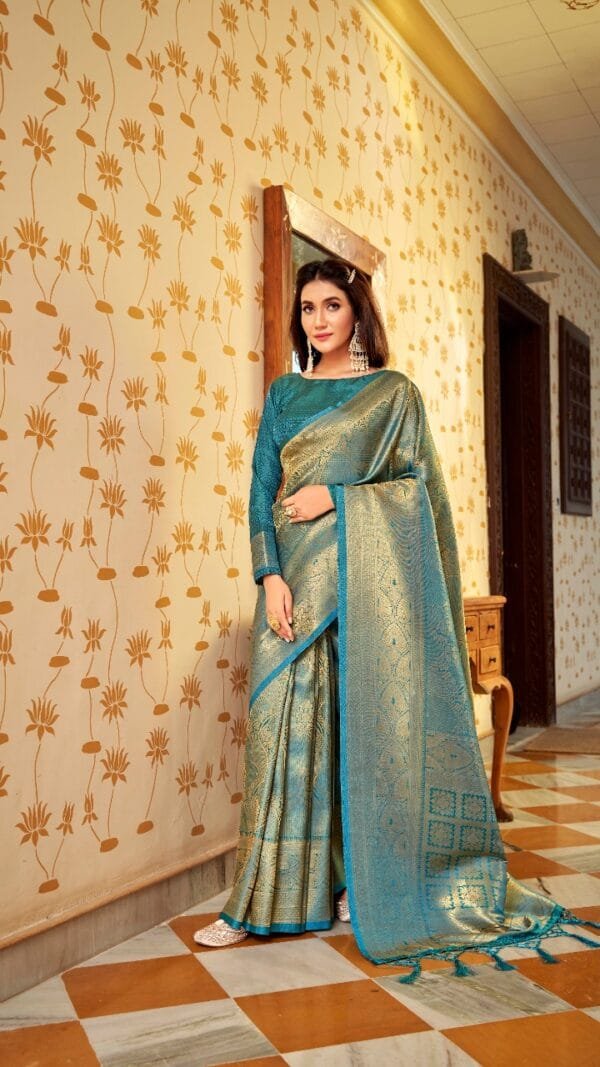 Pure Soft Handloom Weaving Silk Saree Online 02