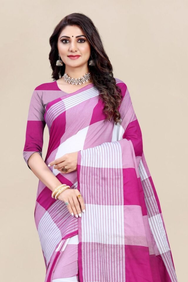 New Design Cotton Daily Wear Saree 01