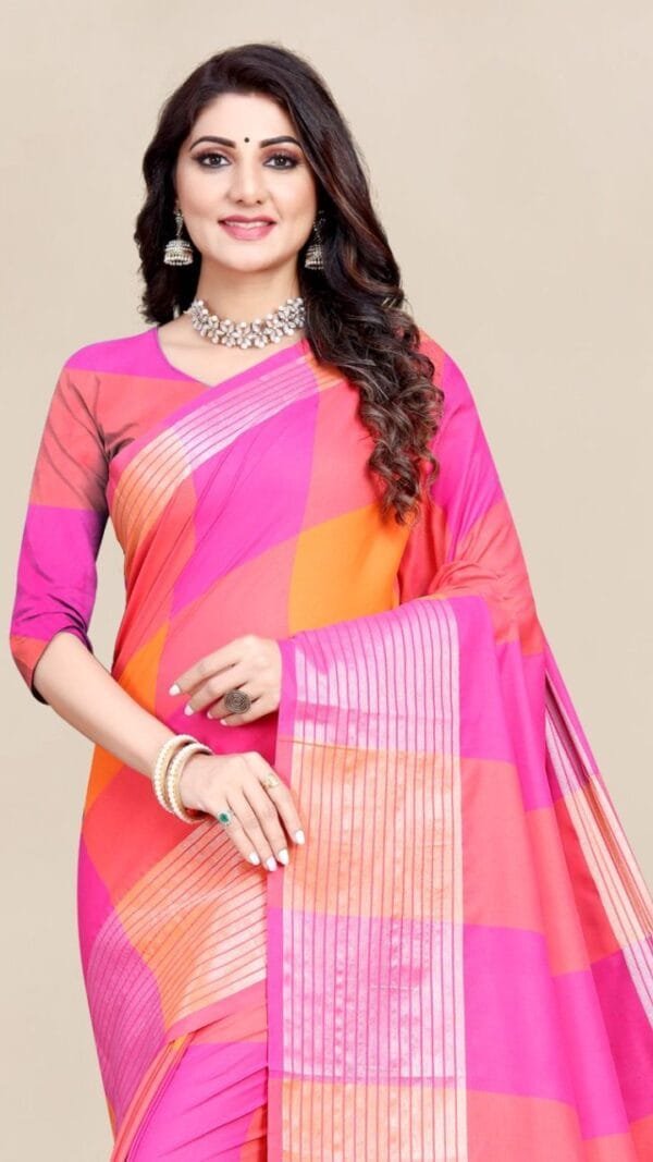 New Design Cotton Daily Wear Saree 03