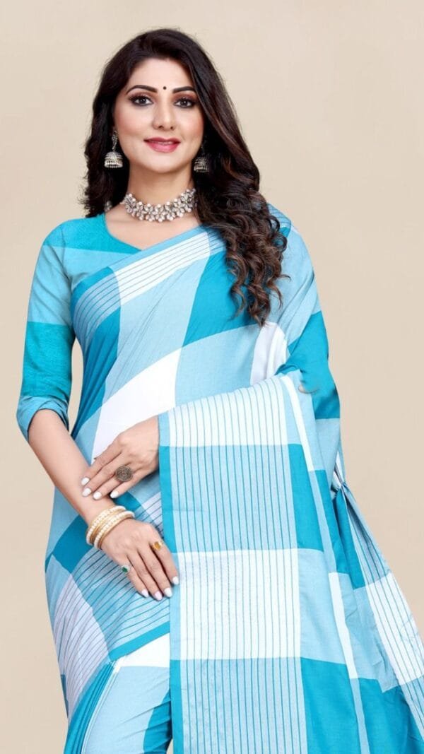 New Design Cotton Daily Wear Saree 02