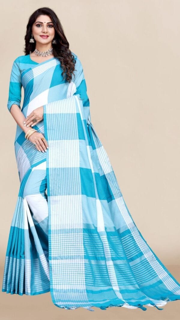 New Design Cotton Daily Wear Saree 02