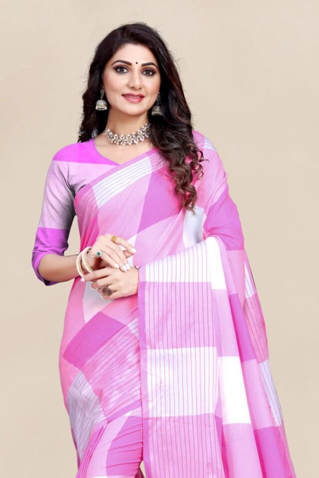 New Design Cotton Daily Wear Saree 07