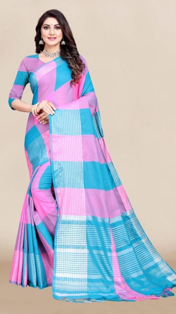New Design Cotton Daily Wear Saree 06