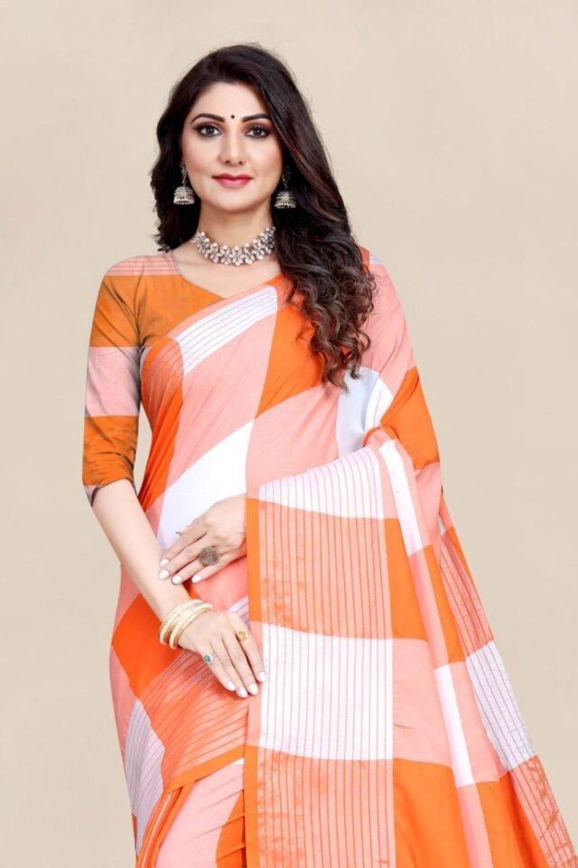 New Design Cotton Daily Wear Saree 08