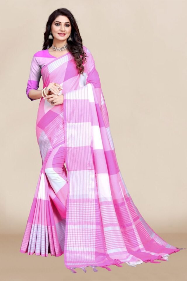 New Design Cotton Daily Wear Saree 07