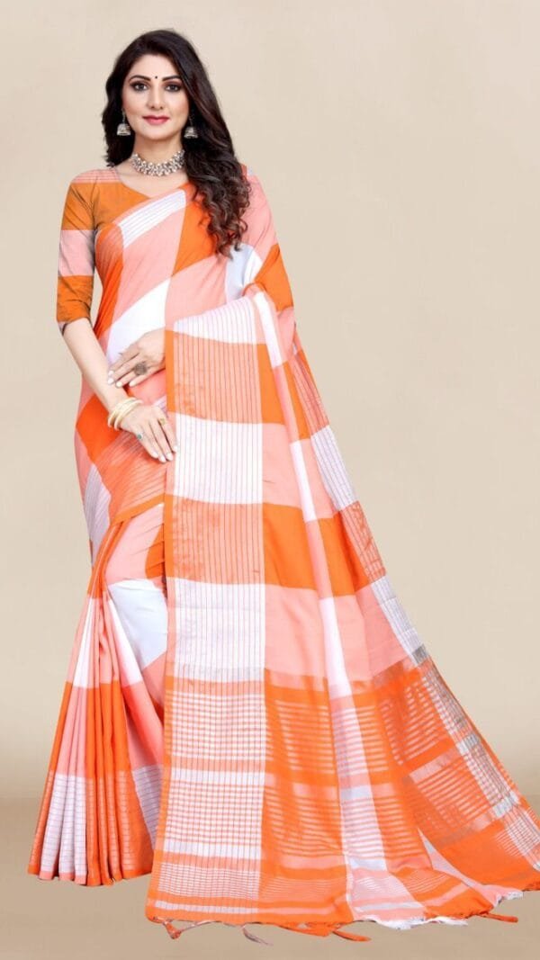 New Design Cotton Daily Wear Saree 08