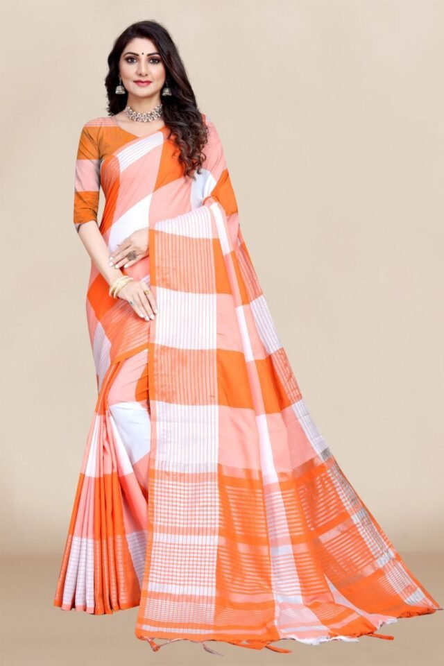 New Design Cotton Daily Wear Saree 08