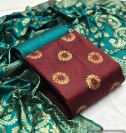 Banarasi Silk with Jacquard Dupatta Suits 05