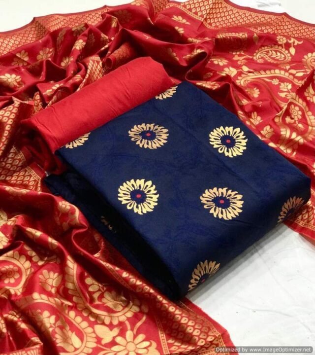 Banarasi Silk with Jacquard Dupatta Suits 06