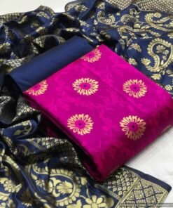 Banarasi Silk with Jacquard Dupatta Suits 07