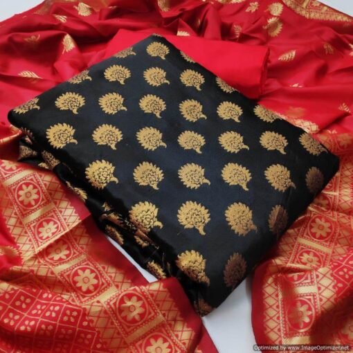 Banarasi Silk with Jacquard Dupatta Suits 01