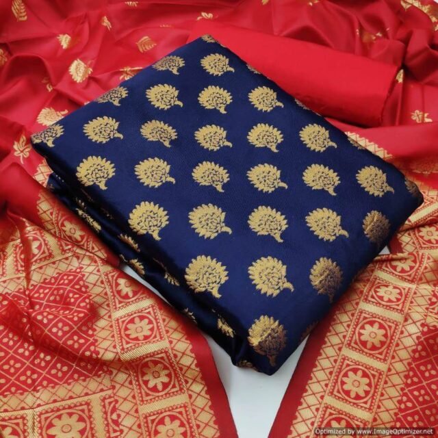Banarasi Silk with Jacquard Dupatta Suits 04
