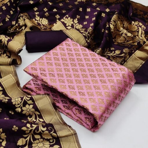 Banarasi Silk with Jacquard Dupatta Suits 10