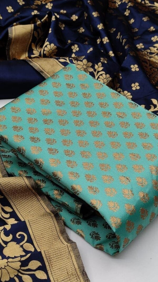 Banarasi Silk with Jacquard Dupatta Suits 11