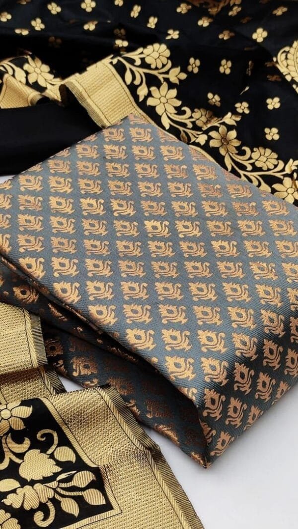 Banarasi Silk with Jacquard Dupatta Suits 13