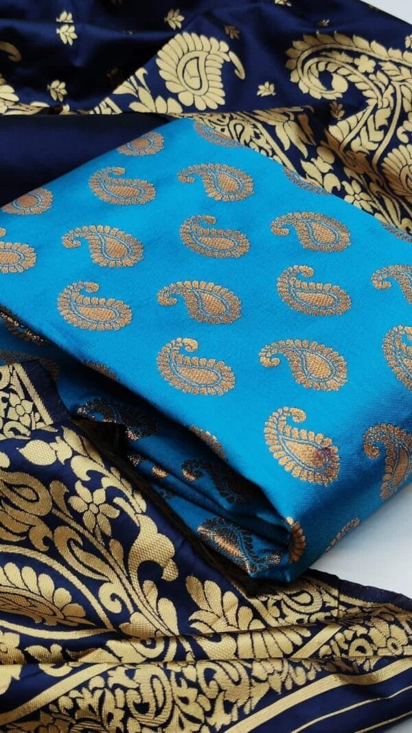 Banarasi Silk with Jacquard Dupatta Suits 15