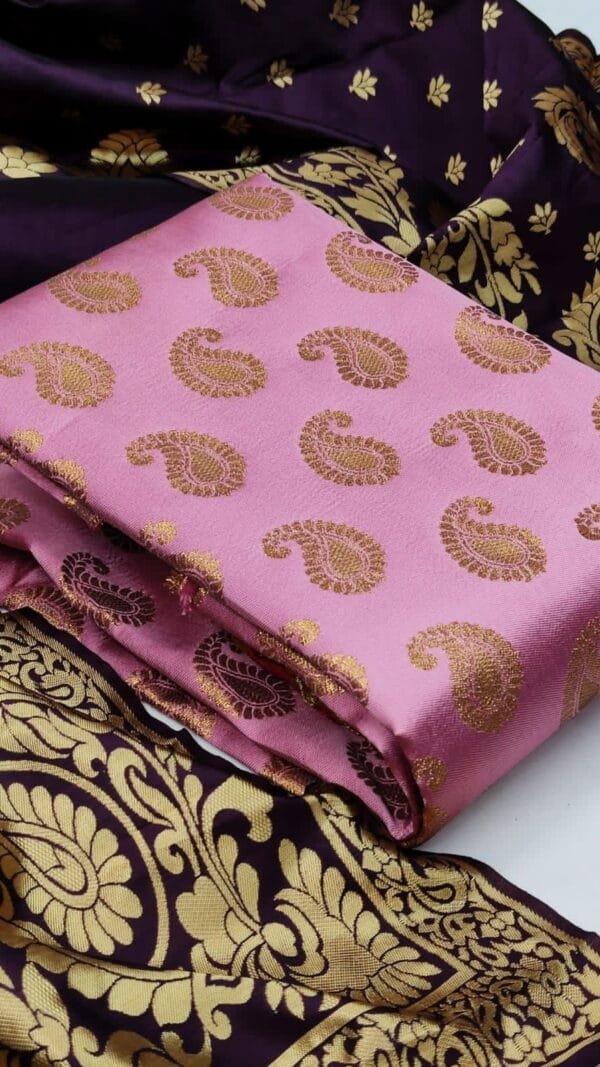Banarasi Silk with Jacquard Dupatta Suits 16