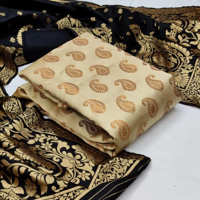 Banarasi Silk with Jacquard Dupatta Suits 17