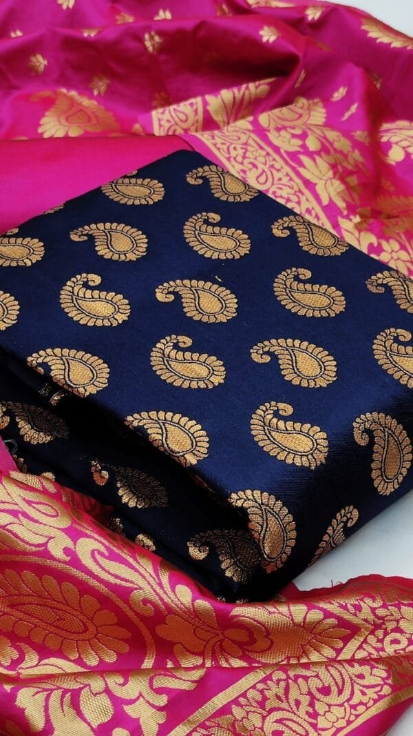 Banarasi Silk with Jacquard Dupatta Suits 18